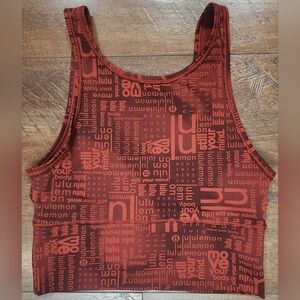 Lululemon Power Pivot Everlux Tank Top *Motif, Size 4/6(see measurement)